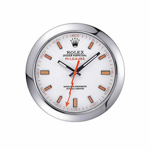 Rolex Milgauss Wall Clock Silver  621910