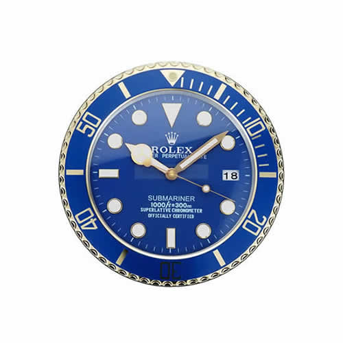 Rolex Submariner Wall Clock Blue  622475