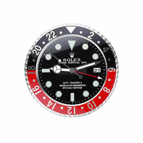 Rolex GMT Master II Wall Clock Black-Red  622478
