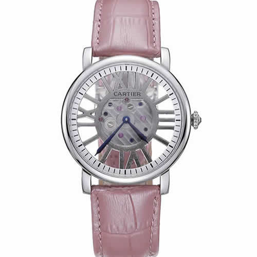 Cartier Rotonde Skeleton Flying Tourbillon Light Pink 621970