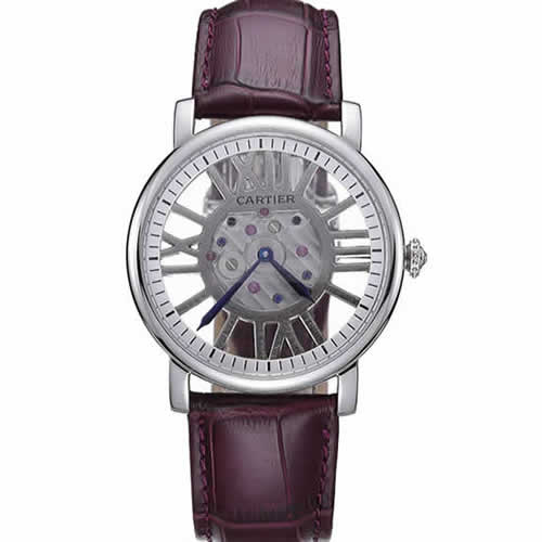 Cartier Rotonde Skeleton Flying Tourbillon Purple 621971