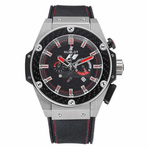 Hublot Big Bang King Power Formula 1 Stainless Steel Case Black Dial 622248