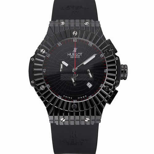 Hublot Big Bang Caviar Black Dial Black Case