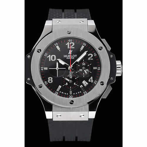 Hublot Big Bang King Black Strap Black Dial Watch