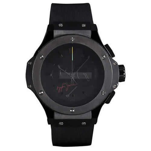 Hublot Limited Edition Ayrton Senna Black Dial Watch