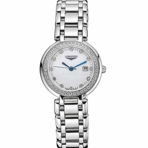 Longines PrimaLuna Stainless Steel Diamonds Case  622588