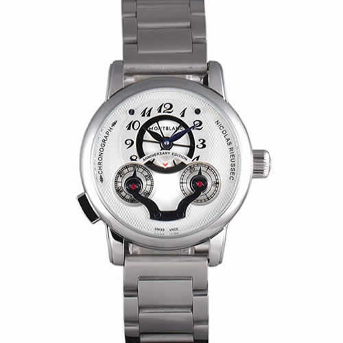 Montblanc Nicolas Rieussec Anniversary Edition Stainless Steel Bracelet   621629