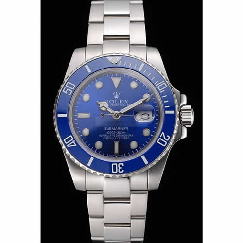 Rolex Submariner Blue Bezel Blue Dial 98234