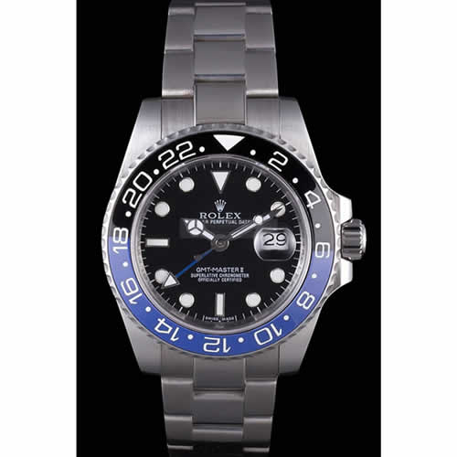 Rolex GMT MASTER II BLACK/BLUE BEZEL 2013 rl431 621393