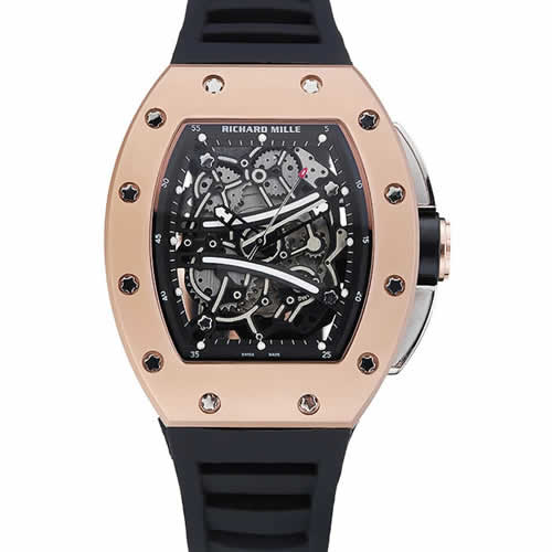 Richard Mille RM 61-01 Yohan Blake Limited Edition Gold Case Black Bracelet 1454203