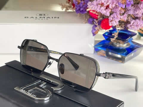 Replica Balmain Sunglasses Women Men Brand Designer Luxury Sun Glasses For Women Outdoor Driving 45
